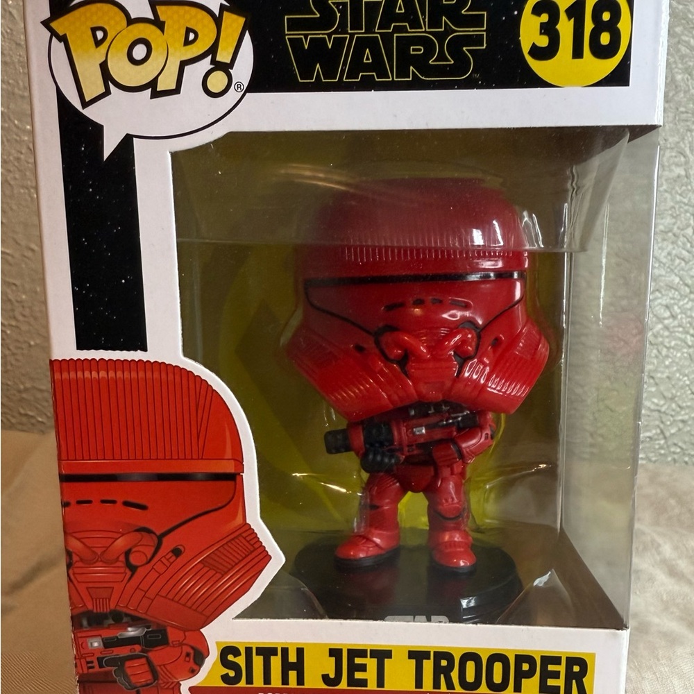🚀 Funko Pop! Star Wars Sith Jet Trooper #318 – New in Box